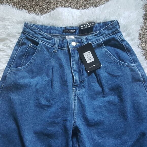 Fashion Nova Day dreaming high rise mom jeans NWT - Picture 8 of 8